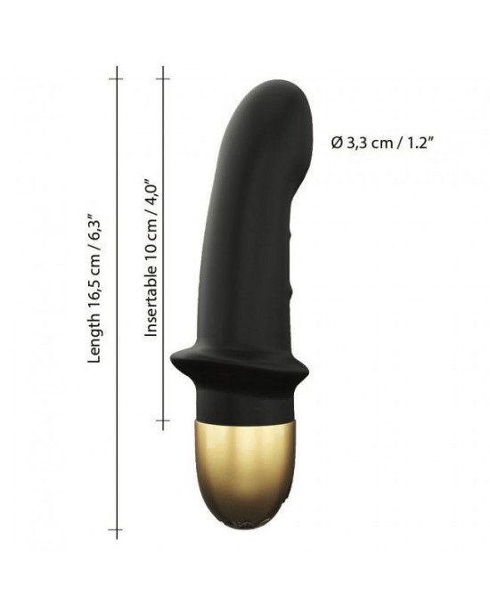 Вібратор Dorcel Mini Lover Black 2.0 перезаряджається, для точки G і масажу простати Вібратор Dorcel Mini Lover Black 2.0 перезаряджається, для точки G і масажу простати