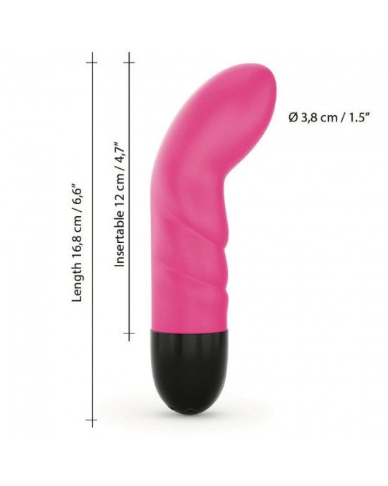 Вібратор Dorcel Expert G 2.0 Magenta для точки G, що перезаряджається Вібратор Dorcel Expert G 2.0 Magenta для точки G, що перезаряджається