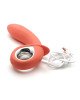 Анальний вібратор KisToy Klein Orange з кінчиком, що надувається, unisex, діаметр 3,5-5 см