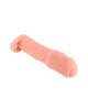 Насадка на член Real Body — Real Extender DICKY із закритою головкою та кільцем для мошонки Насадка на член Real Body — Real Extender DICKY із закритою головкою та кільцем для мошонки