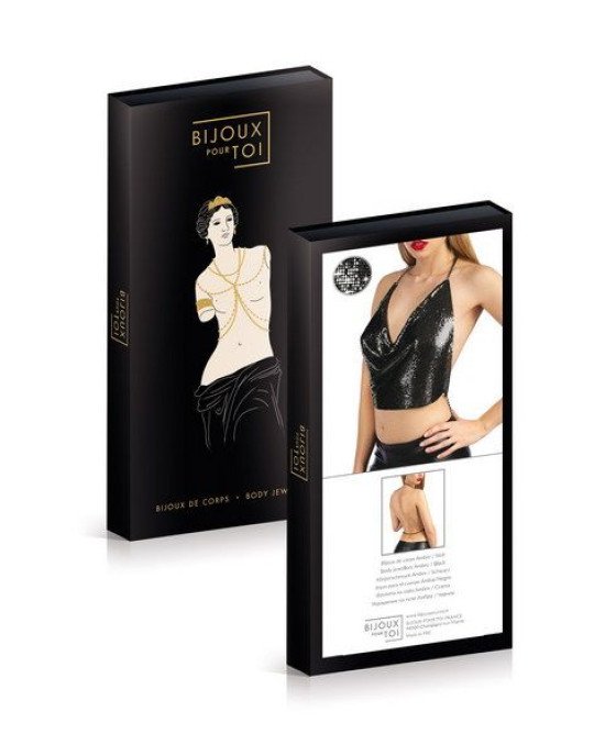 Прикраса на тіло Bijoux Pour Toi - Ambre Black