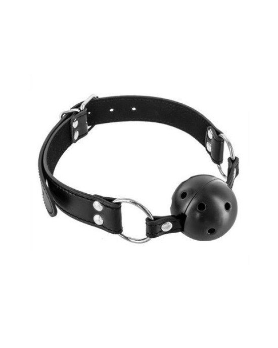 Повітропроникний кляп Fetish Tentation Rigid Gag Ball Повітропроникний кляп Fetish Tentation Rigid Gag Ball