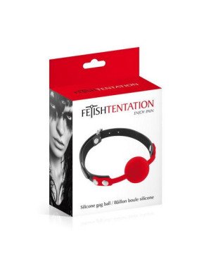 Класичний кляп з силіконовою кулькою Fetish Tentation Silicone Gag Ball Класичний кляп з силіконовою кулькою Fetish Tentation Silicone Gag Ball