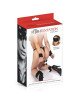 Хрестовина для ніг і рук Fetish Tentation Cross Ankle and Wrist Straps з маскою на очі Хрестовина для ніг і рук Fetish Tentation Cross Ankle and Wrist Straps з маскою на очі