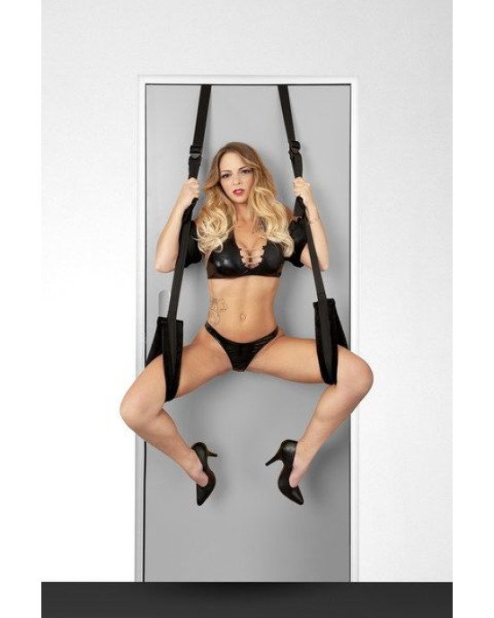 Секс-гойдалка на двері Fetish Tentation Door Straps з маскою на очі Секс-гойдалка на двері Fetish Tentation Door Straps з маскою на очі
