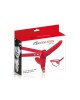 Подвійний страпон Fetish Tentation Strap-On with Double Dildo Red Подвійний страпон Fetish Tentation Strap-On with Double Dildo Red