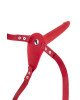Страпон з вібрацією Fetish Tentation Vibrating Strap-On with Dildo Red Страпон з вібрацією Fetish Tentation Vibrating Strap-On with Dildo Red