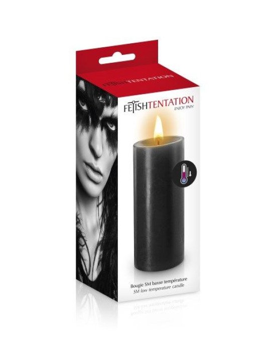БДСМ-свічка низькотемпературна Fetish Tentation SM Low Temperature Candle Black БДСМ-свічка низькотемпературна Fetish Tentation SM Low Temperature Candle Black