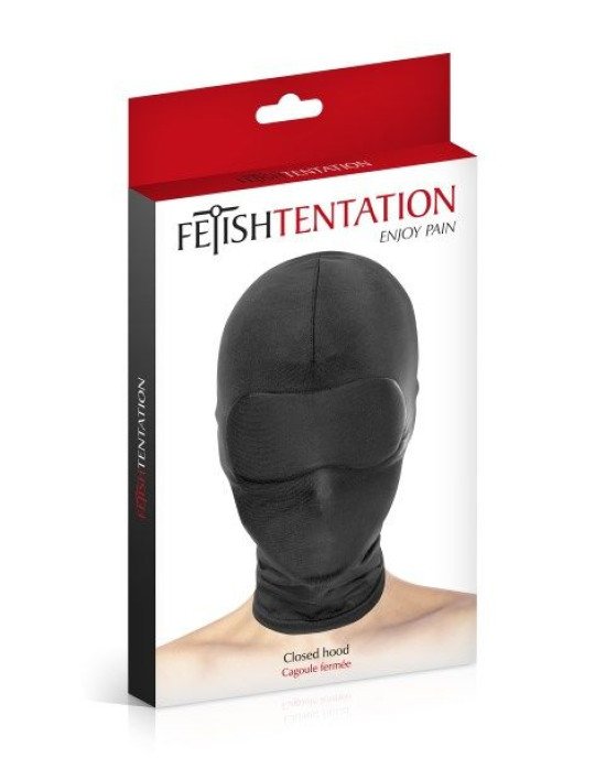 Капюшон для БДСМ Fetish Tentation Closed Hood Капюшон для БДСМ Fetish Tentation Closed Hood