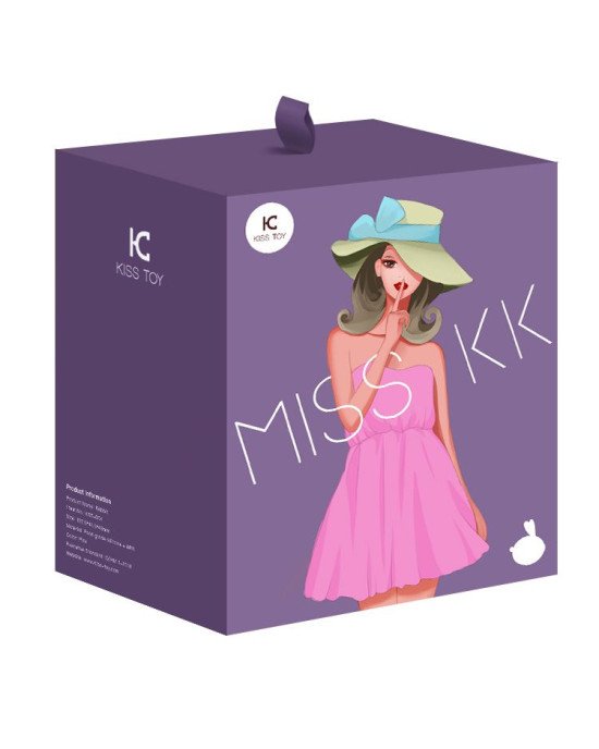 Вакуумний стимулятор з вібрацією KisToy Miss KK Purple Вакуумний стимулятор з вібрацією KisToy Miss KK Purple