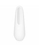 Вакуумний кліторальний стимулятор Satisfyer Curvy 1+ White з керуванням через інтернет Вакуумний кліторальний стимулятор Satisfyer Curvy 1+ White з керуванням через інтернет