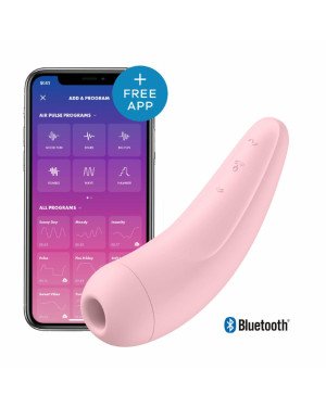 Вакуумний кліторальний стимулятор Satisfyer Curvy 2+ Pink