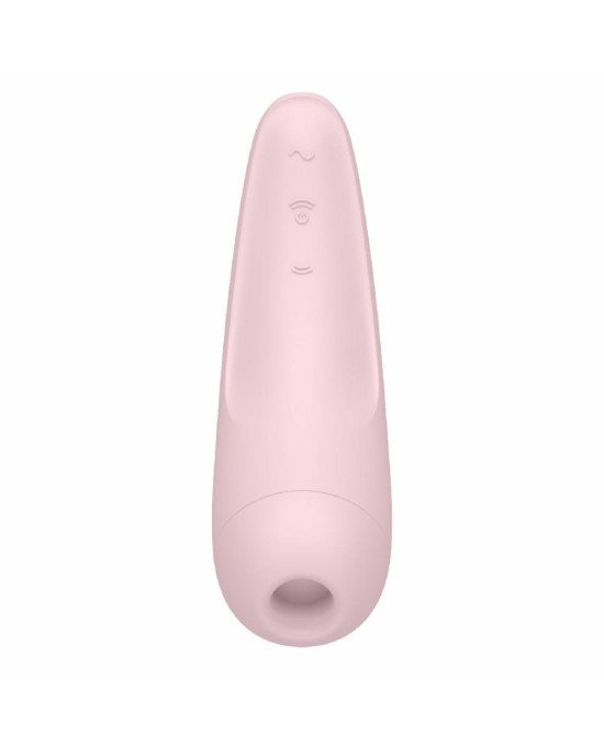 Вакуумний кліторальний стимулятор Satisfyer Curvy 2+ Pink Вакуумний кліторальний стимулятор Satisfyer Curvy 2+ Pink