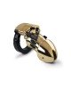 Клітка для члена з електростимуляцією Mystim Pubic Enemy No 1 - Gold Edition Клітка для члена з електростимуляцією Mystim Pubic Enemy No 1 - Gold Edition