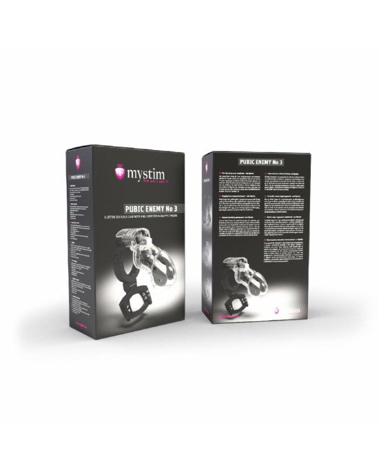 Клітка для члена з електростимуляцією Mystim Pubic Enemy No 3 - with Ball Squeezer Клітка для члена з електростимуляцією Mystim Pubic Enemy No 3 - with Ball Squeezer