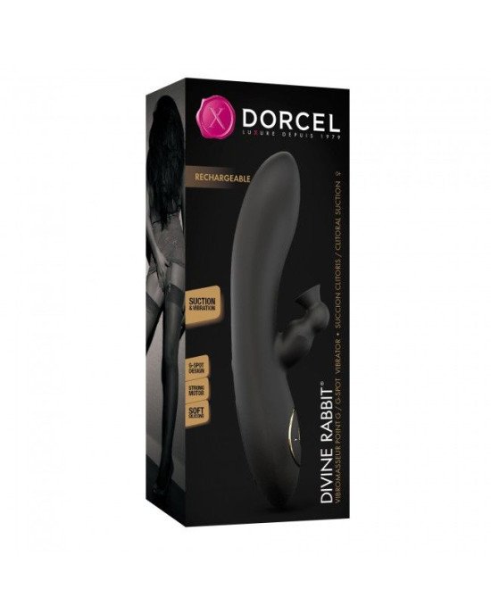 Вібратор кролик Dorcel DIVINE RABBIT Вібратор кролик Dorcel DIVINE RABBIT