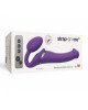 Безремінний страпон з вібрацією Strap-On-Me Vibrating Violet M, діаметр 3,3 см, пульт ДК, регульован Безремінний страпон з вібрацією Strap-On-Me Vibrating Violet M, діаметр 3,3 см, пульт ДК, регульован