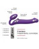 Безремінний страпон з вібрацією Strap-On-Me Vibrating Violet M, діаметр 3,3 см, пульт ДК, регульован Безремінний страпон з вібрацією Strap-On-Me Vibrating Violet M, діаметр 3,3 см, пульт ДК, регульован