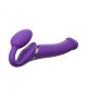 Безремінний страпон з вібрацією Strap-On-Me Vibrating Violet L, діам. 3,7 см, пульт ДК, регульований Безремінний страпон з вібрацією Strap-On-Me Vibrating Violet L, діам. 3,7 см, пульт ДК, регульований
