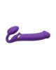 Безремінний страпон з вібрацією Strap-On-Me Vibrating Violet XL, діам. 4,5 см, пульт ДК, регульовани Безремінний страпон з вібрацією Strap-On-Me Vibrating Violet XL, діам. 4,5 см, пульт ДК, регульовани