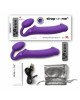 Безремінний страпон з вібрацією Strap-On-Me Vibrating Violet XL, діам. 4,5 см, пульт ДК, регульовани Безремінний страпон з вібрацією Strap-On-Me Vibrating Violet XL, діам. 4,5 см, пульт ДК, регульовани