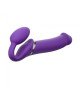 Безремінний страпон з вібрацією Strap-On-Me Vibrating Violet XL, діам. 4,5 см, пульт ДК, регульовани Безремінний страпон з вібрацією Strap-On-Me Vibrating Violet XL, діам. 4,5 см, пульт ДК, регульовани