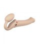 Безремінний страпон з вібрацією Strap-On-Me Vibrating Flesh L, діаметр 3,7 см, пульт ДК, регульовани Безремінний страпон з вібрацією Strap-On-Me Vibrating Flesh L, діаметр 3,7 см, пульт ДК, регульовани
