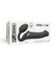 Безремінний страпон з вібрацією Strap-On-Me Vibrating Black L, діаметр 3,7см, пульт ДК, регульований Безремінний страпон з вібрацією Strap-On-Me Vibrating Black L, діаметр 3,7см, пульт ДК, регульований