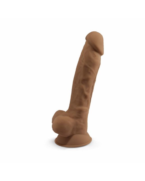Фалоімітатор SilexD Johnny Caramel (MODEL 1 size 7in), двошаровий, силікон + Silexpan, діаметр 3,8см Фалоімітатор SilexD Johnny Caramel (MODEL 1 size 7in), двошаровий, силікон + Silexpan, діаметр 3,8см