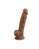 Фалоімітатор SilexD Johnny Caramel (MODEL 1 size 7in), двошаровий, силікон + Silexpan, діаметр 3,8см Фалоімітатор SilexD Johnny Caramel (MODEL 1 size 7in), двошаровий, силікон + Silexpan, діаметр 3,8см