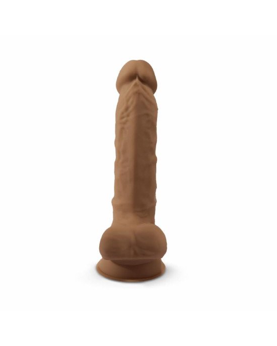 Фалоімітатор SilexD Johnny Caramel (MODEL 1 size 7in), двошаровий, силікон + Silexpan, діаметр 3,8см Фалоімітатор SilexD Johnny Caramel (MODEL 1 size 7in), двошаровий, силікон + Silexpan, діаметр 3,8см