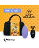 Вібратор в трусики FeelzToys Panty Vibrator Purple з пультом дистанційного керування, 6 режимів робо