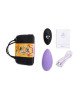 Вібратор в трусики FeelzToys Panty Vibrator Purple з пультом дистанційного керування, 6 режимів робо