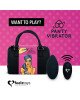 Вібратор в трусики FeelzToys Panty Vibrator Black з пультом дистанційного керування, 6 режимів робот Вібратор в трусики FeelzToys Panty Vibrator Black з пультом дистанційного керування, 6 режимів робот