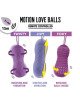 Вагінальні кульки з масажем і вібрацією FeelzToys Motion Love Balls Jivy з пультом дистанційного кер Вагінальні кульки з масажем і вібрацією FeelzToys Motion Love Balls Jivy з пультом дистанційного кер