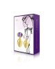 Набір металевих анальних пробок із кристалом RIANNE S – Booty Plug Luxury Set, діаметр 3 та 3,5 см Набір металевих анальних пробок із кристалом RIANNE S – Booty Plug Luxury Set, діаметр 3 та 3,5 см
