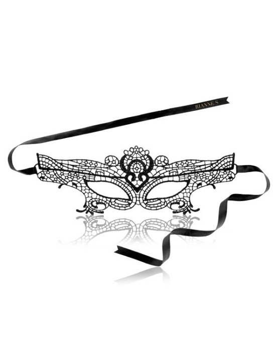 Ажурная маска на лицо RIANNE S - Masque III с лентами-завязками Ажурная маска на лицо RIANNE S - Masque III с лентами-завязками