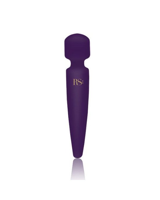Вібромасажер Rianne S: Bella Mini Wand Purple, 10 режимів роботи, медичний силікон, подарункове пако Вібромасажер Rianne S: Bella Mini Wand Purple, 10 режимів роботи, медичний силікон, подарункове пако
