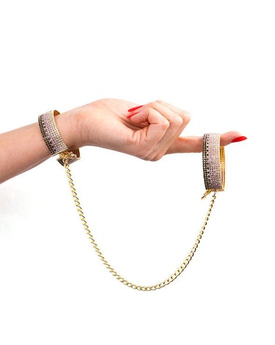 Лакшері наручники-браслети із кристалами Rianne S: Diamond Cuffs, подарункова упаковка Лакшері наручники-браслети із кристалами Rianne S: Diamond Cuffs, подарункова упаковка