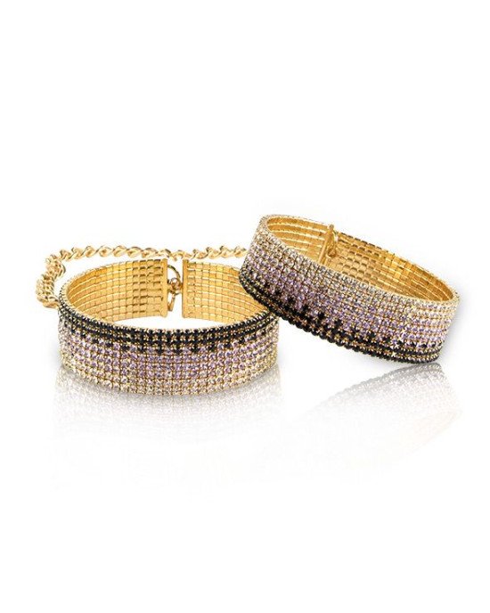 Лакшері наручники-браслети із кристалами Rianne S: Diamond Cuffs, подарункова упаковка Лакшері наручники-браслети із кристалами Rianne S: Diamond Cuffs, подарункова упаковка