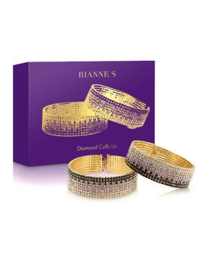 Лакшері наручники-браслети із кристалами Rianne S: Diamond Cuffs, подарункова упаковка