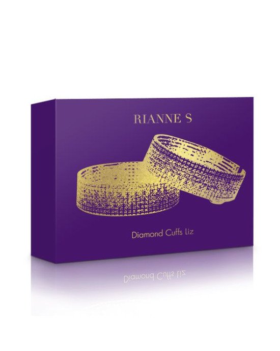 Лакшері наручники-браслети із кристалами Rianne S: Diamond Cuffs, подарункова упаковка Лакшері наручники-браслети із кристалами Rianne S: Diamond Cuffs, подарункова упаковка