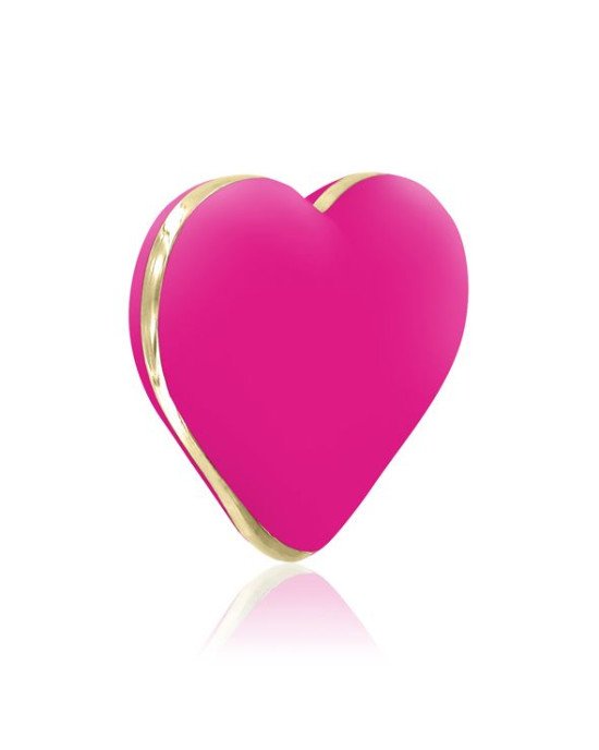 Вібратор-серце Rianne S: Heart Vibe Rose, 10 режимів роботи, медичний силікон, подарункова упаковка Вібратор-серце Rianne S: Heart Vibe Rose, 10 режимів роботи, медичний силікон, подарункова упаковка