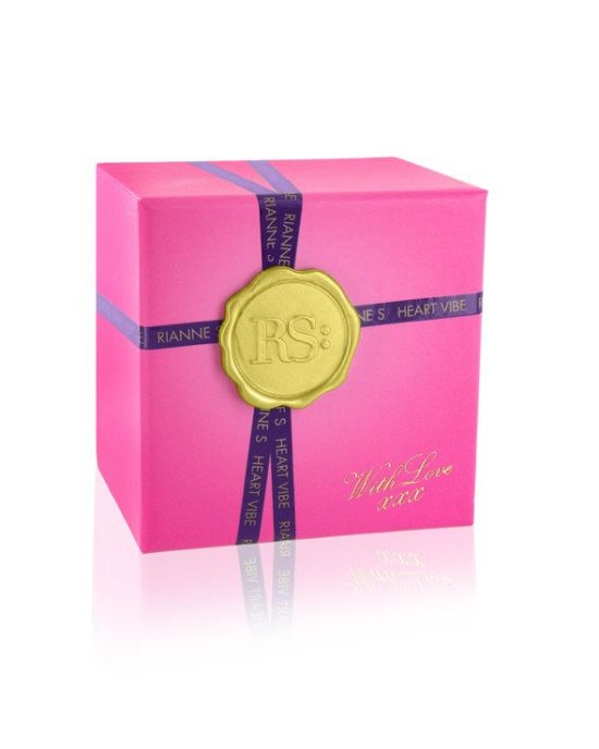 Вібратор-серце Rianne S: Heart Vibe Rose, 10 режимів роботи, медичний силікон, подарункова упаковка Вібратор-серце Rianne S: Heart Vibe Rose, 10 режимів роботи, медичний силікон, подарункова упаковка
