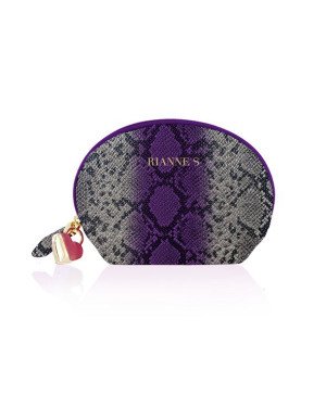 Вібратор для точки G Rianne S: Boa Mini Purple, 10 режимів роботи, медичний силікон, косметичка-чохо Вібратор для точки G Rianne S: Boa Mini Purple, 10 режимів роботи, медичний силікон, косметичка-чохо