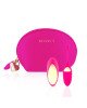 Віброяйце Rianne S: Pulsy Playball Deep Pink з вібрувальним пультом ДК, косметичка-чехол, 10 режимів Віброяйце Rianne S: Pulsy Playball Deep Pink з вібрувальним пультом ДК, косметичка-чехол, 10 режимів