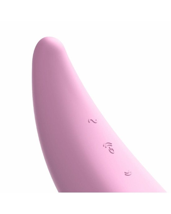 Вакуумний кліторальний стимулятор Satisfyer Curvy 3+ Вакуумний кліторальний стимулятор Satisfyer Curvy 3+