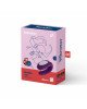 Смарт-вібратор для пар Satisfyer Double Joy Violet із широким кліторальним стимулятором Смарт-вібратор для пар Satisfyer Double Joy Violet із широким кліторальним стимулятором