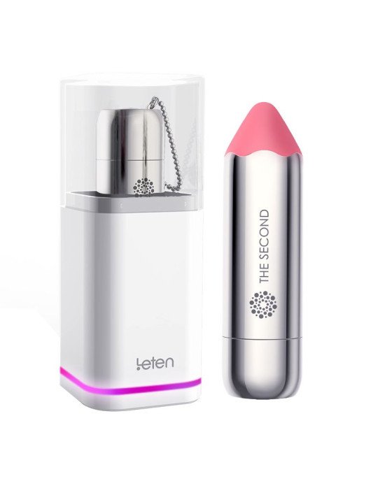 Віброкуля Leten The Second scented powder з індукційною зарядкою, водонепроникна, дуже потужна Віброкуля Leten The Second scented powder з індукційною зарядкою, водонепроникна, дуже потужна