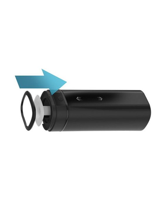 Мастурбатор Kiiroo Onyx +, 10 стисних кілець, не треба рухати, теледільдоніка